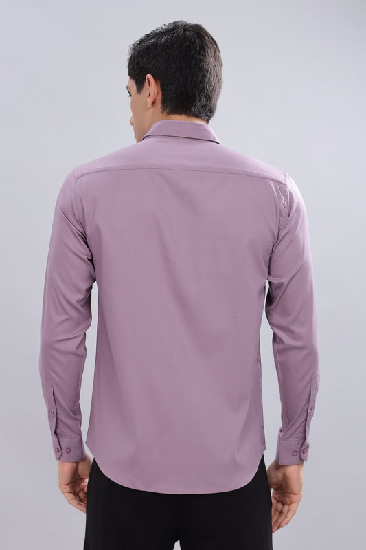 Classic Purple Men's Formal Shirt
