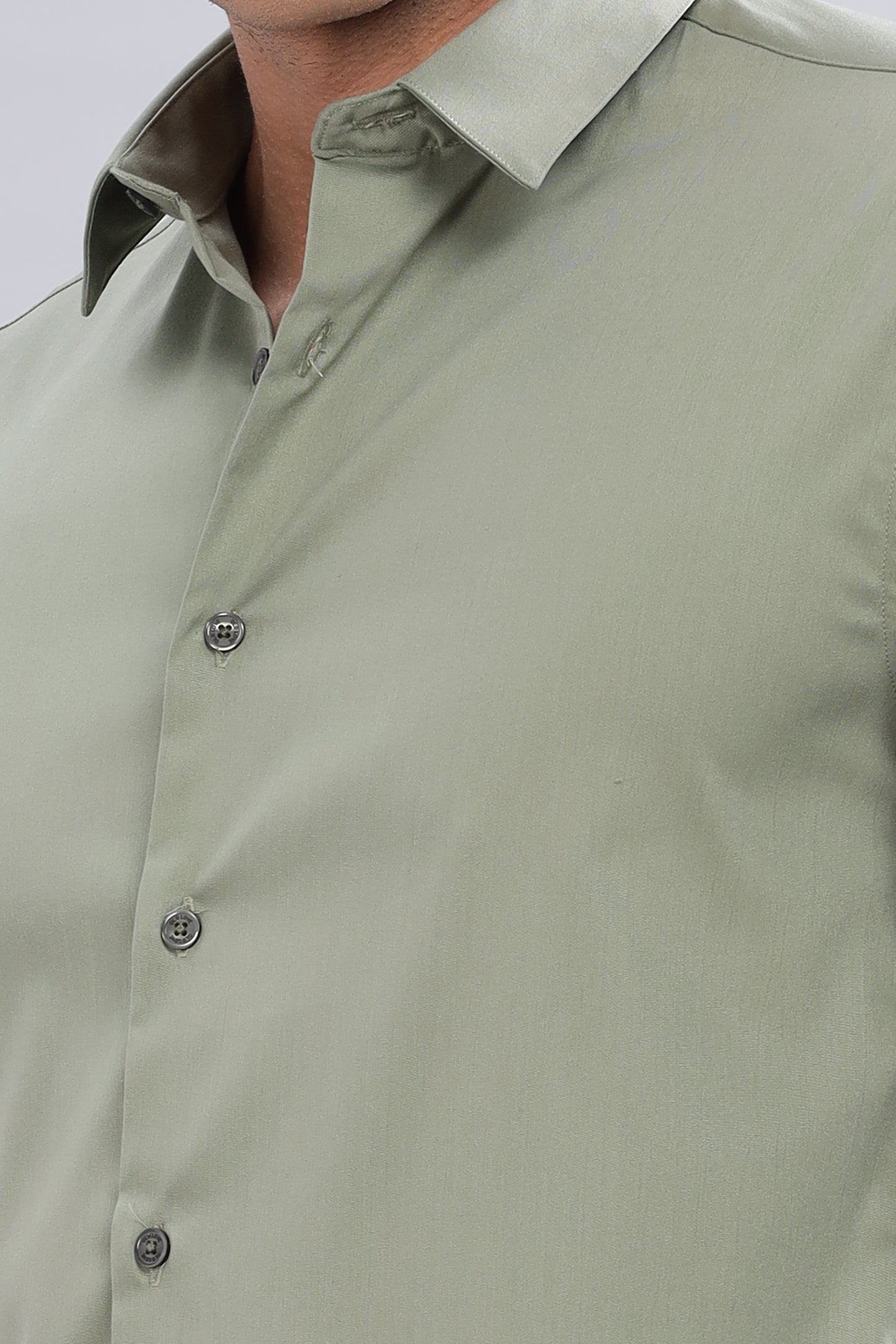 Olive Breeze Formal Shirt