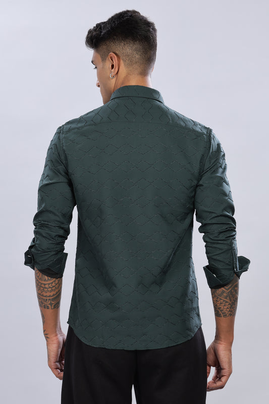 SpectraGrid Oldlove Darkgreen Shirt