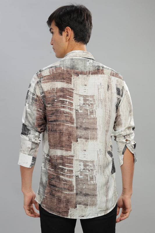 Concrete Mirage Print Shirt