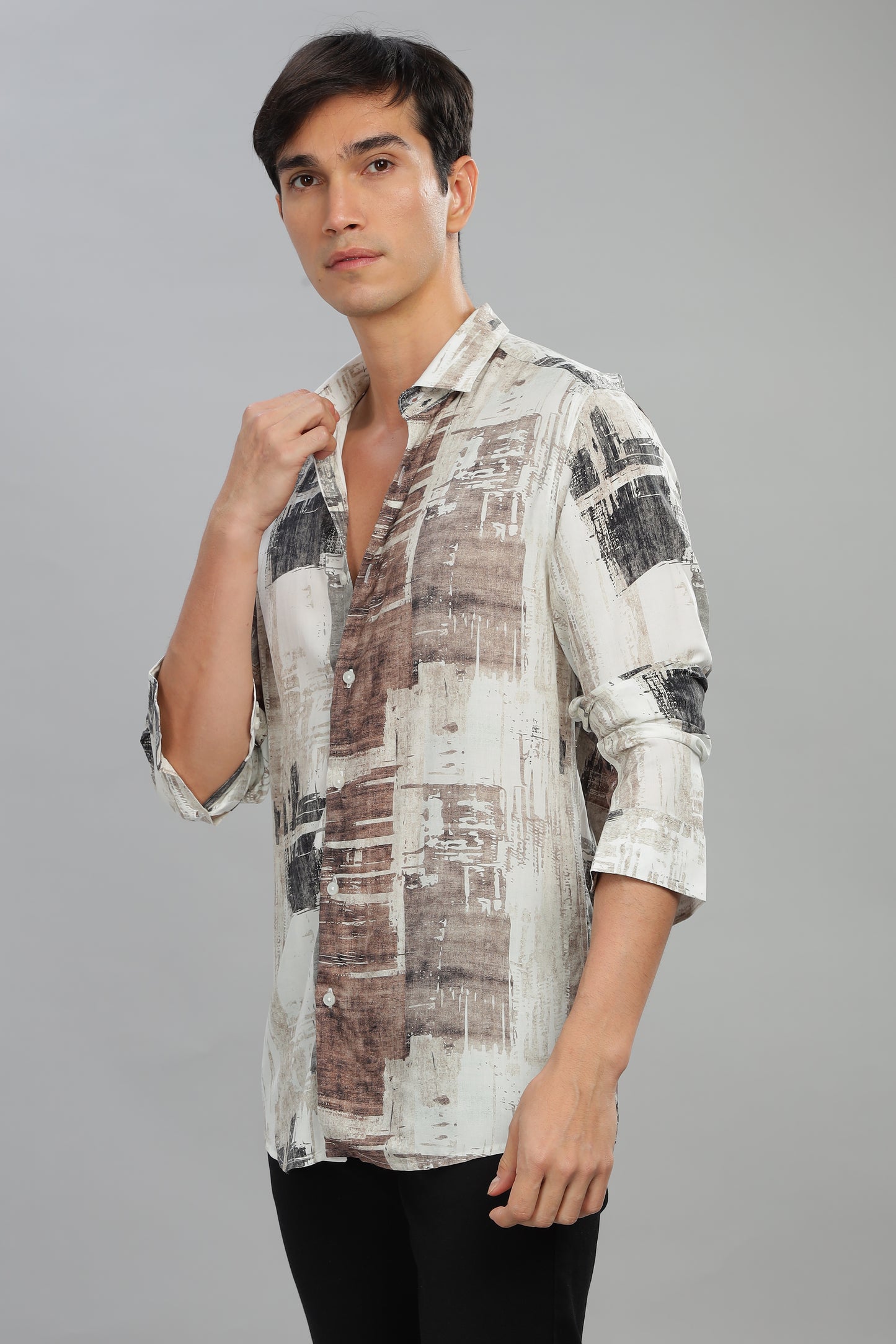 Concrete Mirage Print Shirt