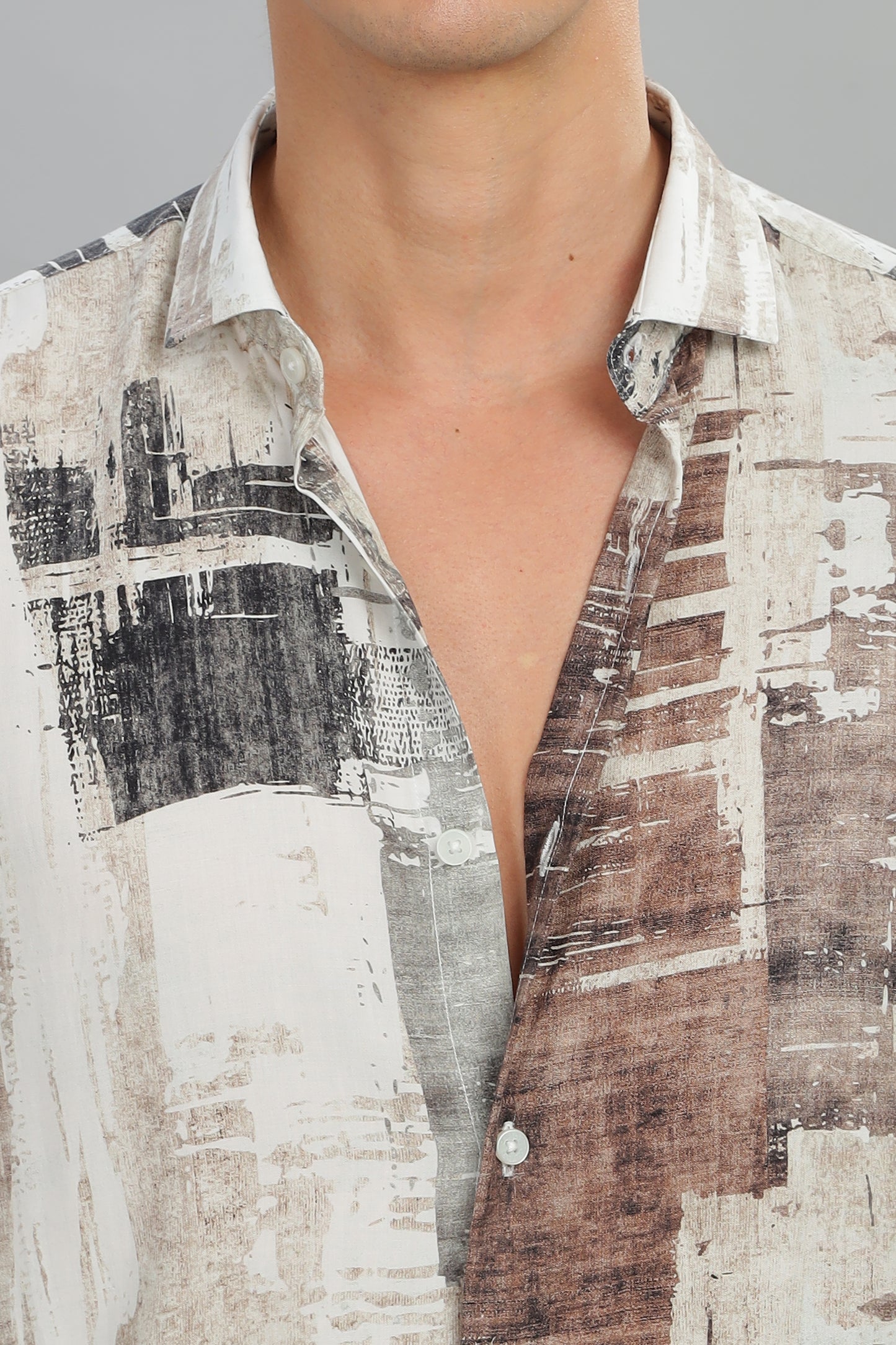 Concrete Mirage Print Shirt