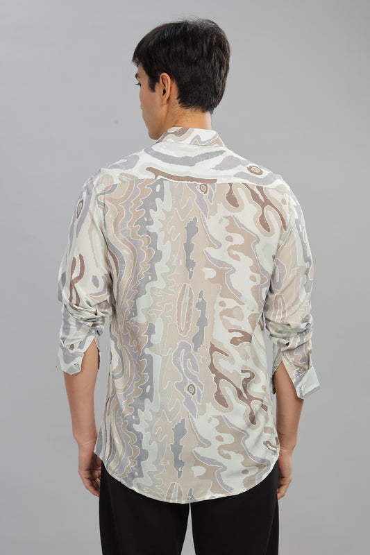 Mirage Cartograph Print Shirt