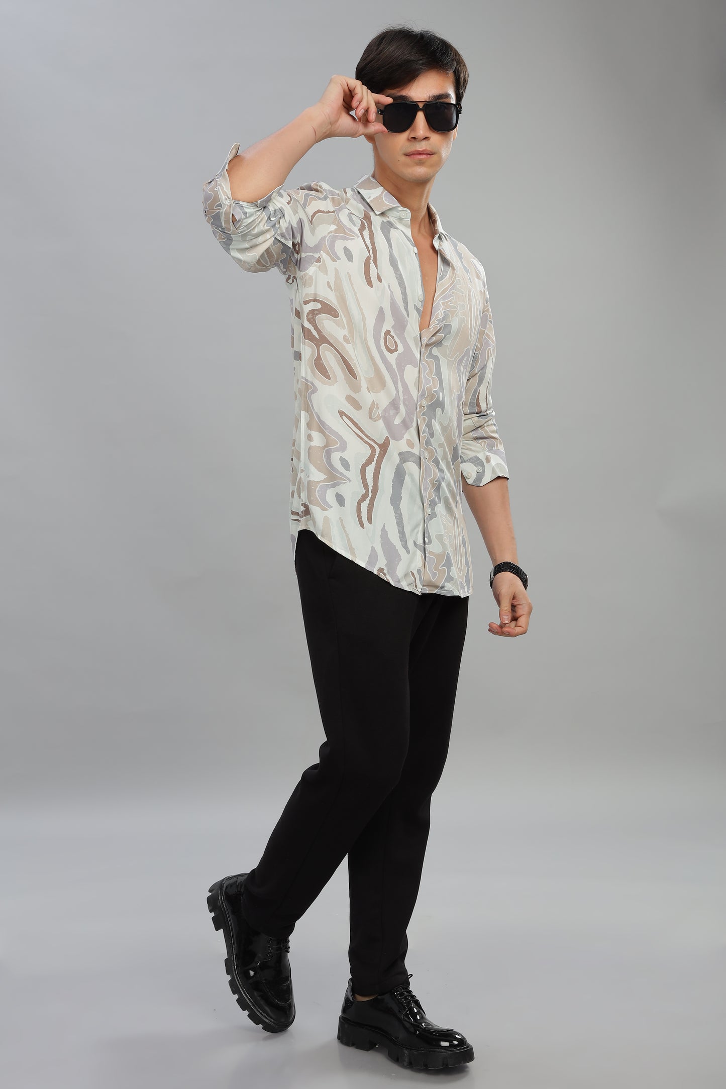 Mirage Cartograph Print Shirt