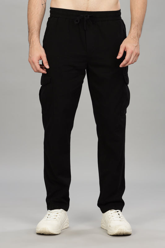 Oldlove Black Baggy Pant
