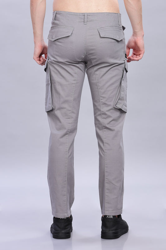 Grey Korean zipper adventure pants