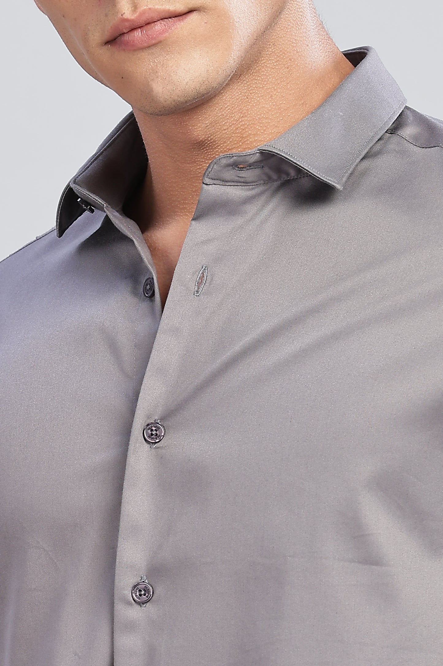 Charcoal Grey Formal Shirt