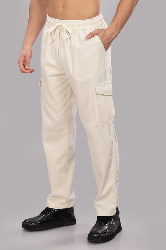 Off-White Relaxed Fit Korean Trousers
