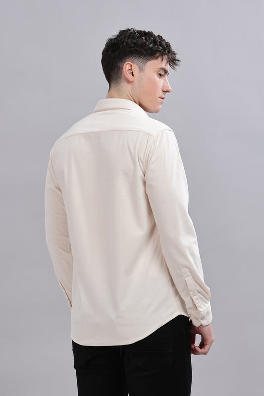 Off-White Velvet Luxury Teddy Shirts