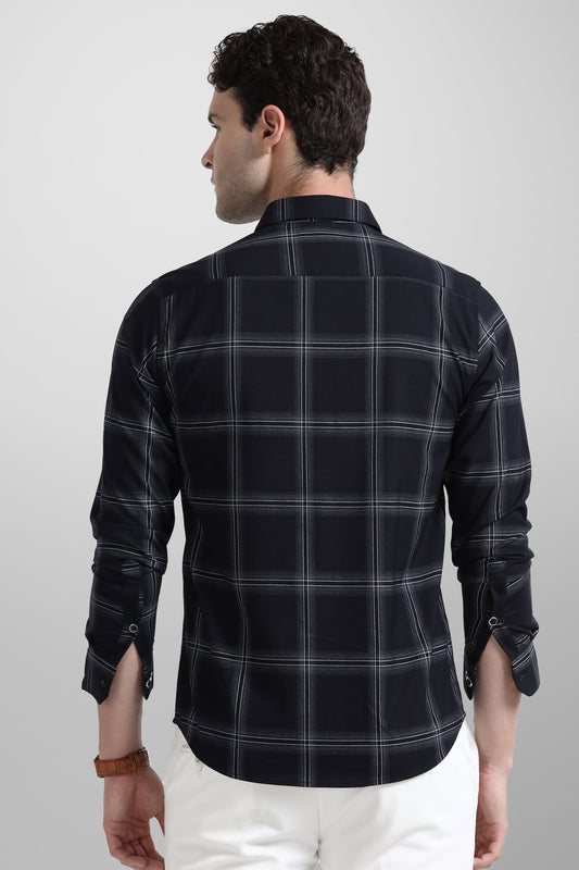 Oldlove Black Box Check Shirt