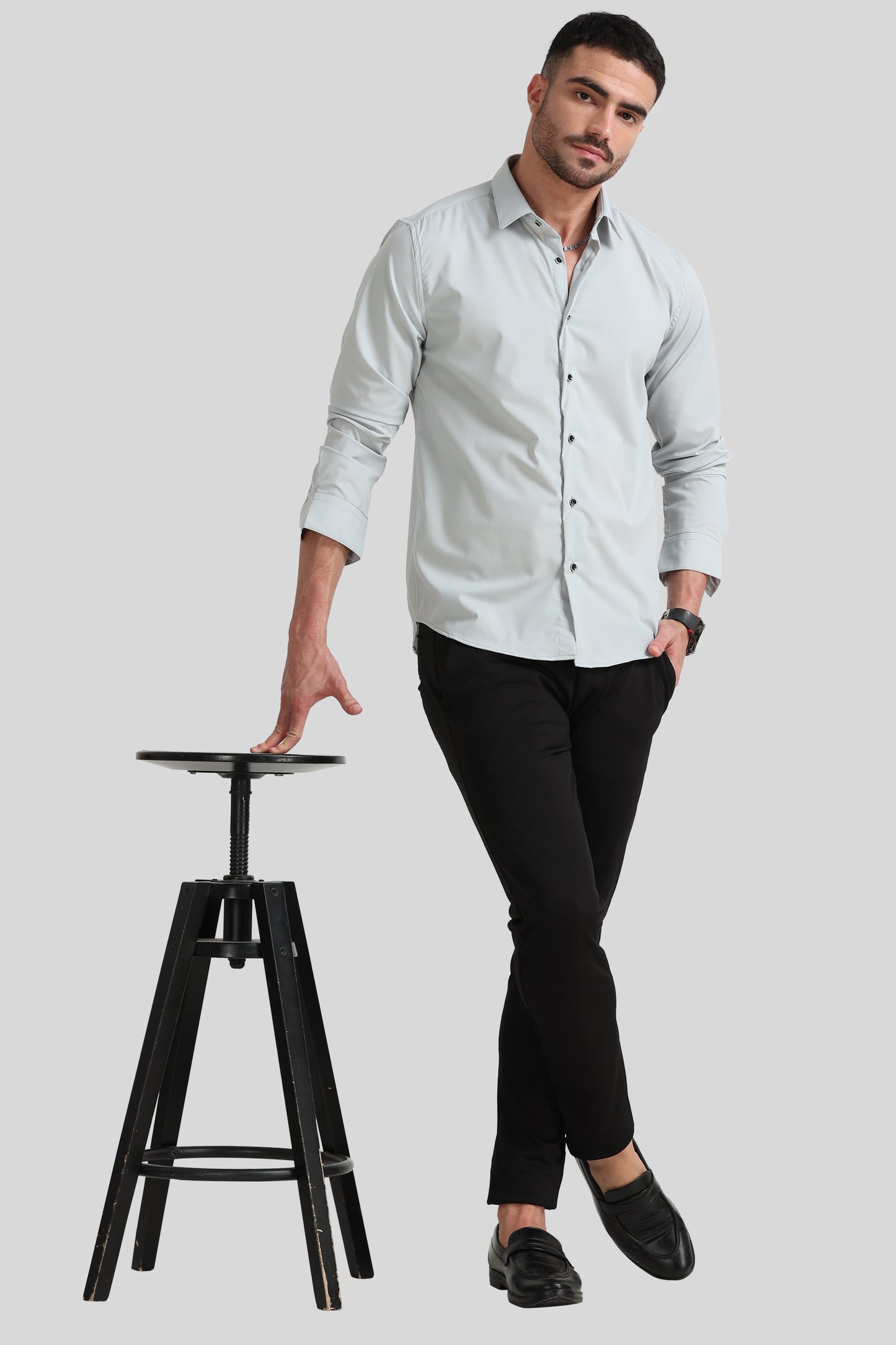 Premium Grey Formal Shirt