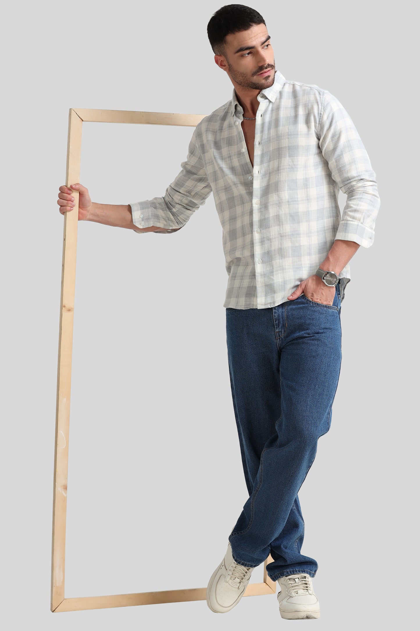 Classic Gray Check's Shirt