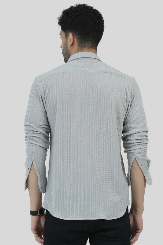 Oldlove Frostline Textured Shirt