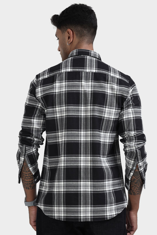 Midnight plaid elegance Shirt