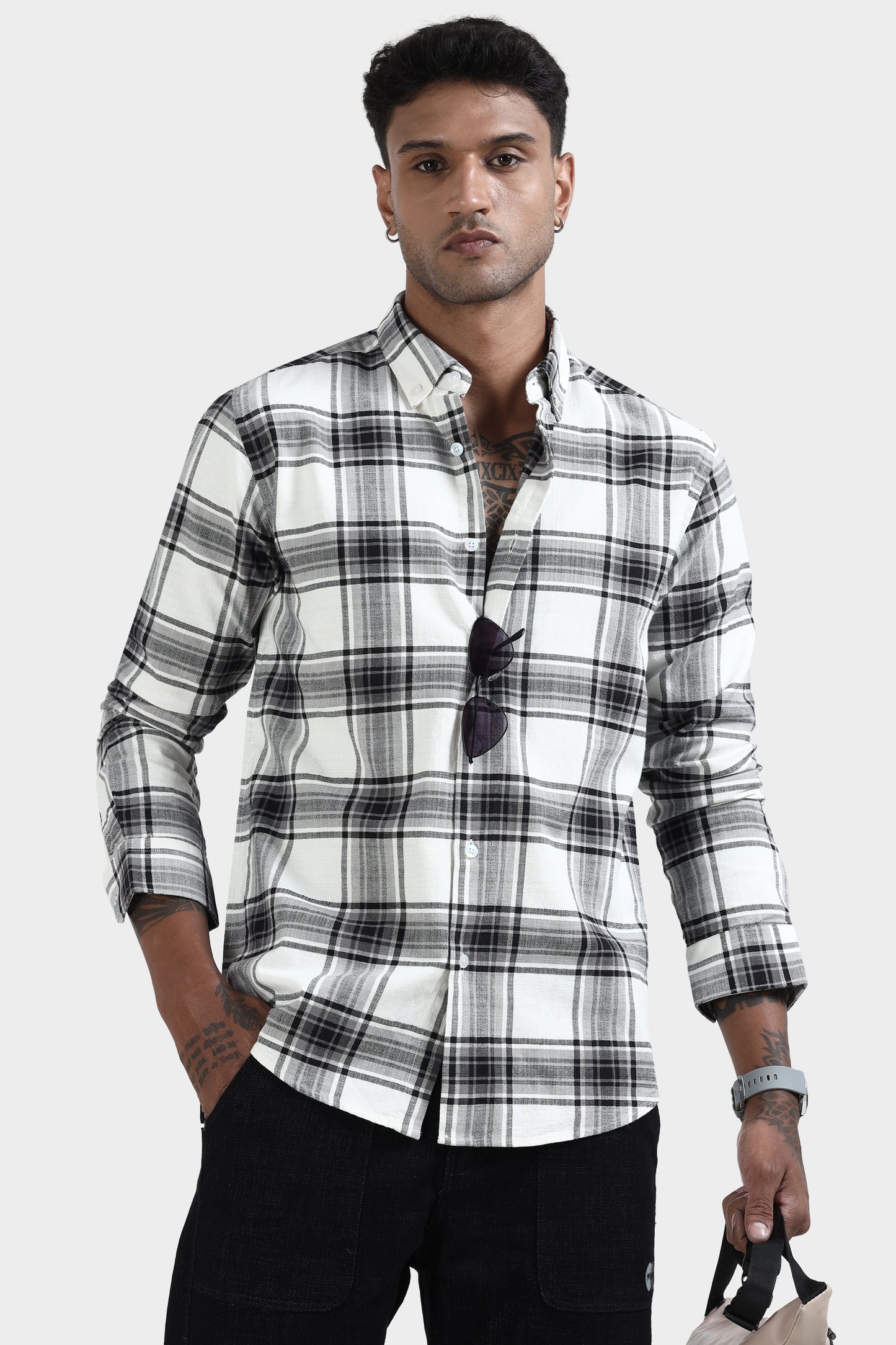 Ethereal grid Shirt