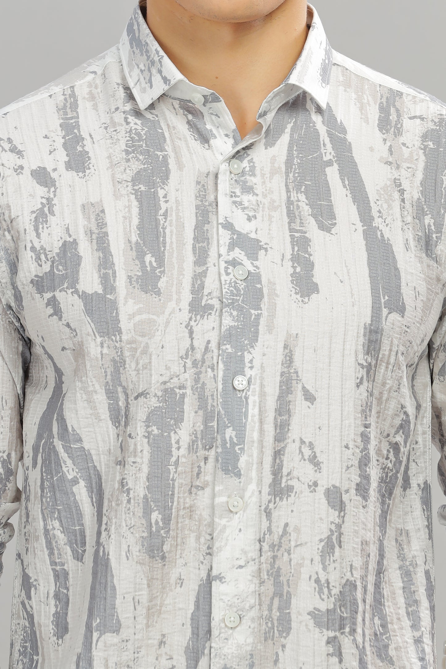Oldlove Stylish Print Shirt