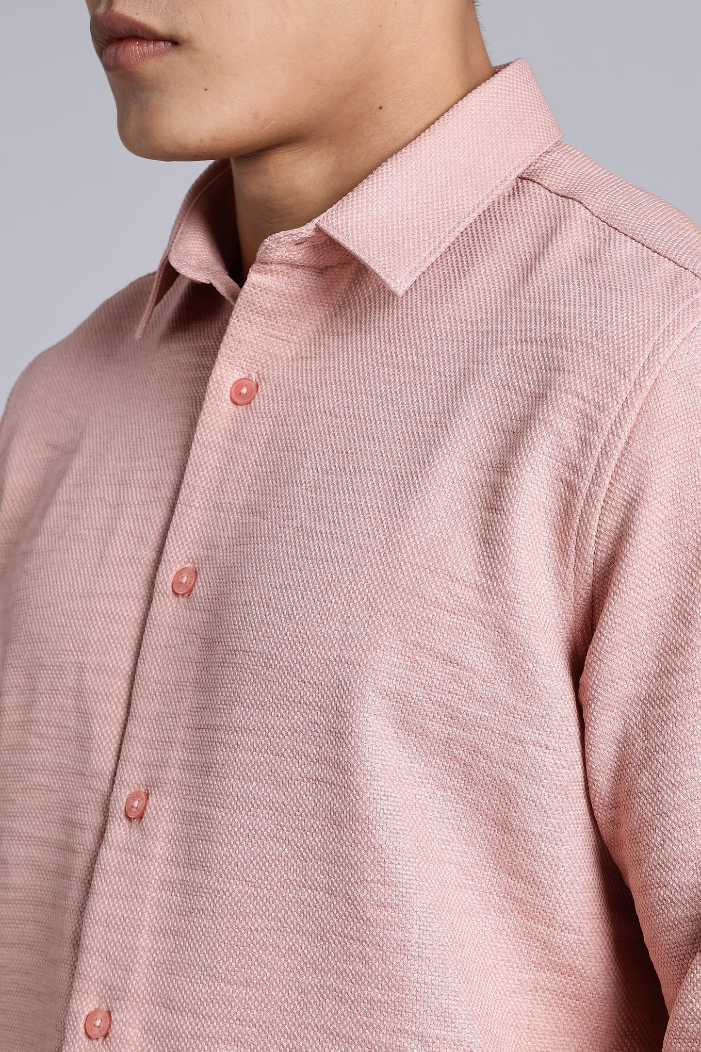 Blush Valor Cotton  Shirt