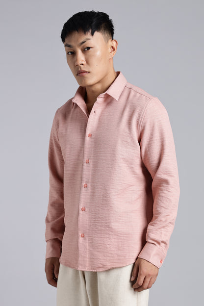 Blush Valor Cotton  Shirt