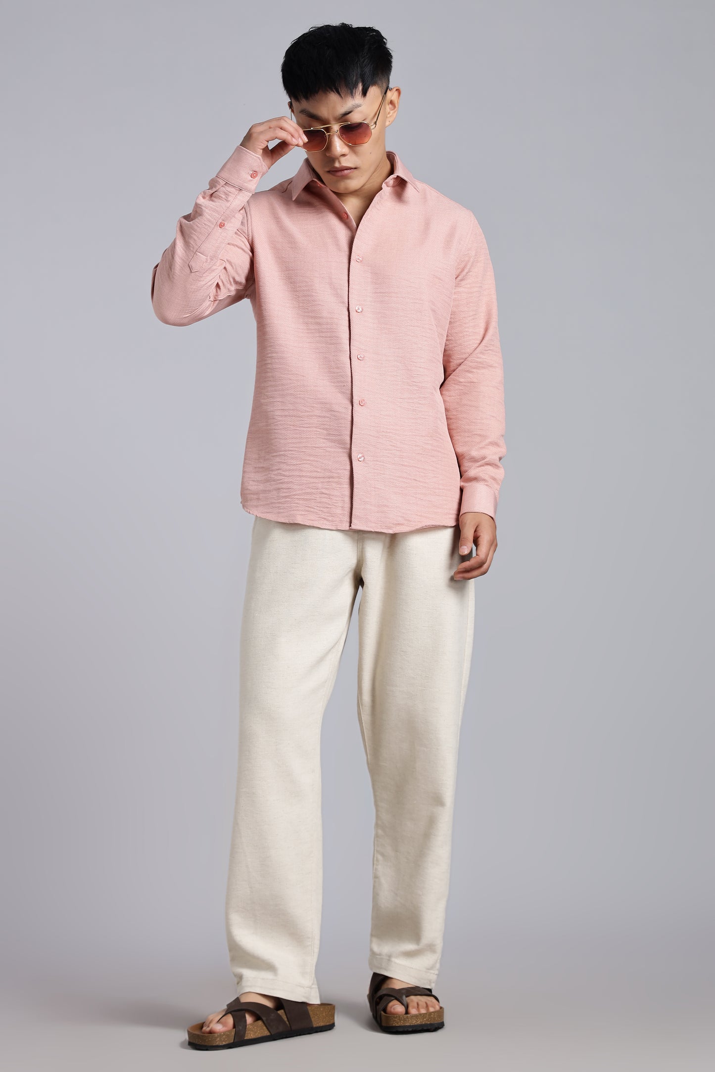 Blush Valor Cotton  Shirt