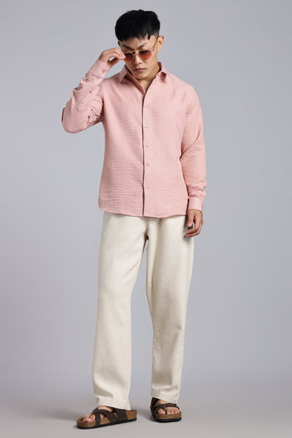 Blush Valor Cotton  Shirt