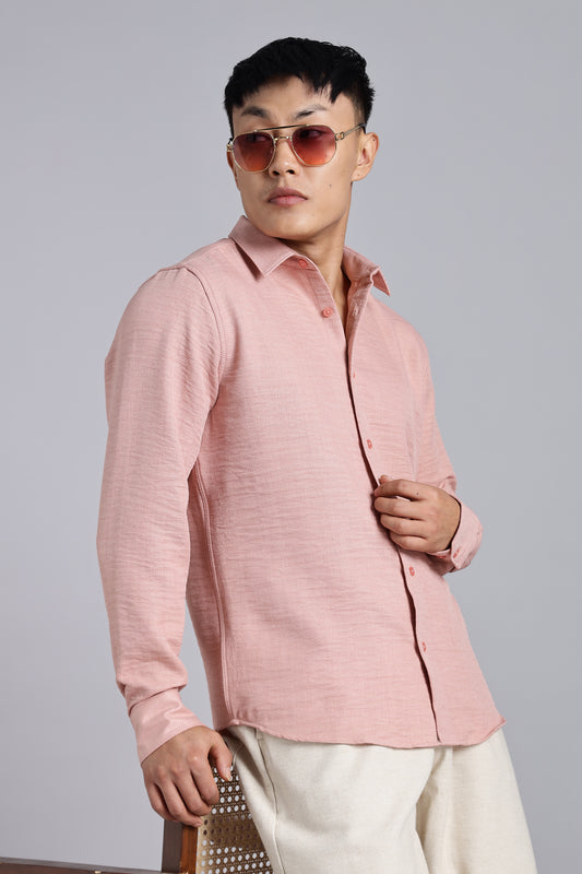 Blush Valor Cotton  Shirt