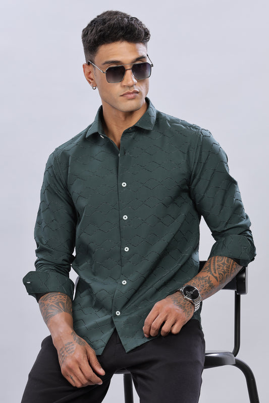SpectraGrid Oldlove Darkgreen Shirt