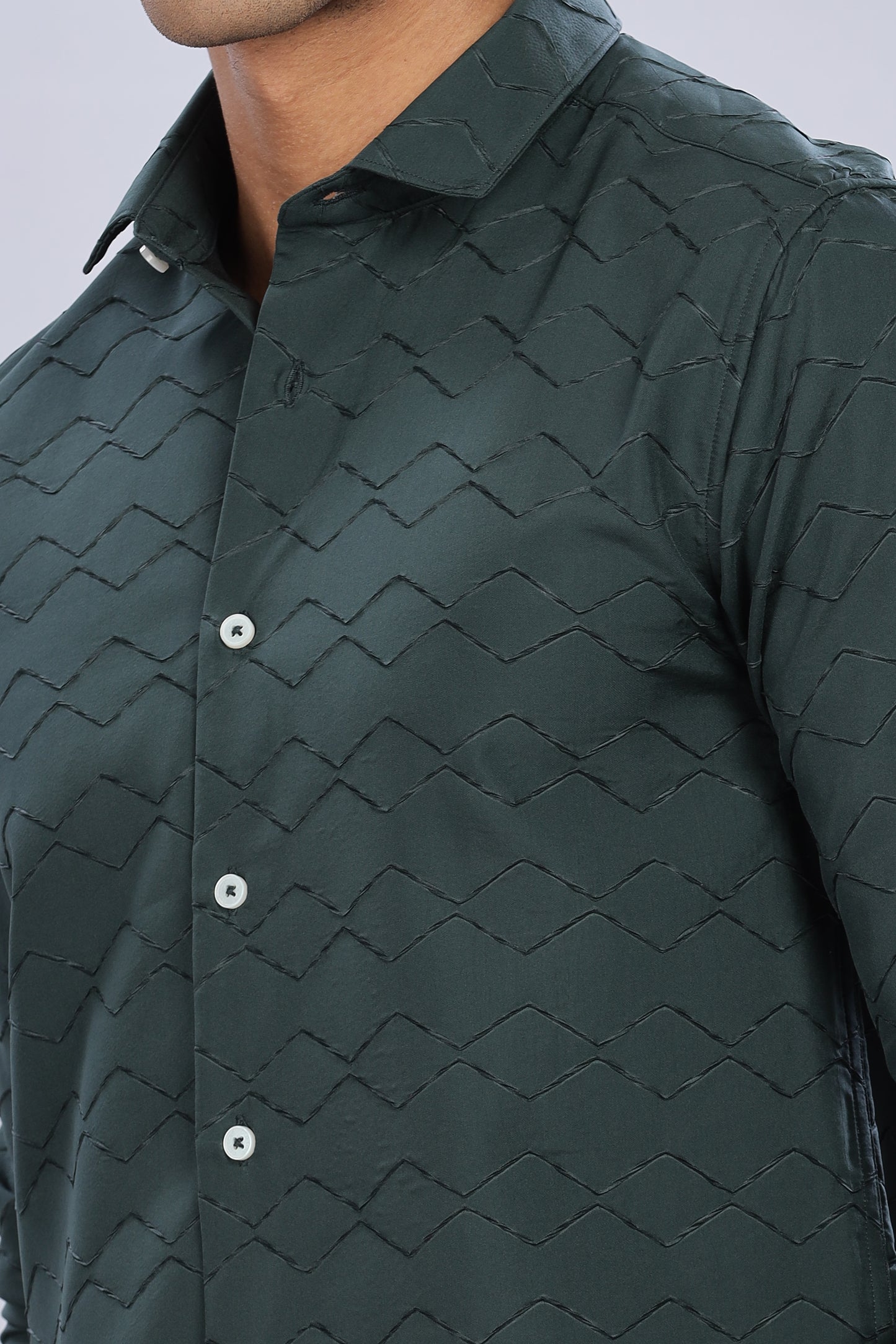 SpectraGrid Oldlove Darkgreen Shirt