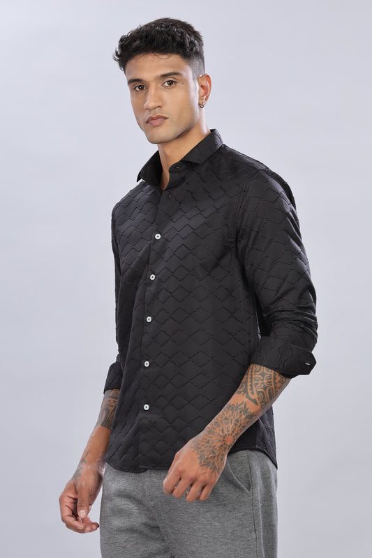 SpectraGrid Oldlove Black Shirt