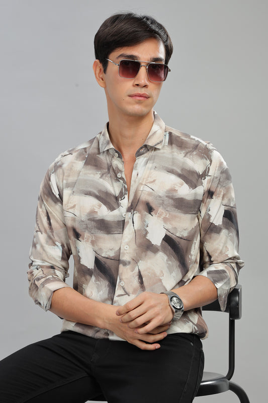 Desert Mirage Print Shirt