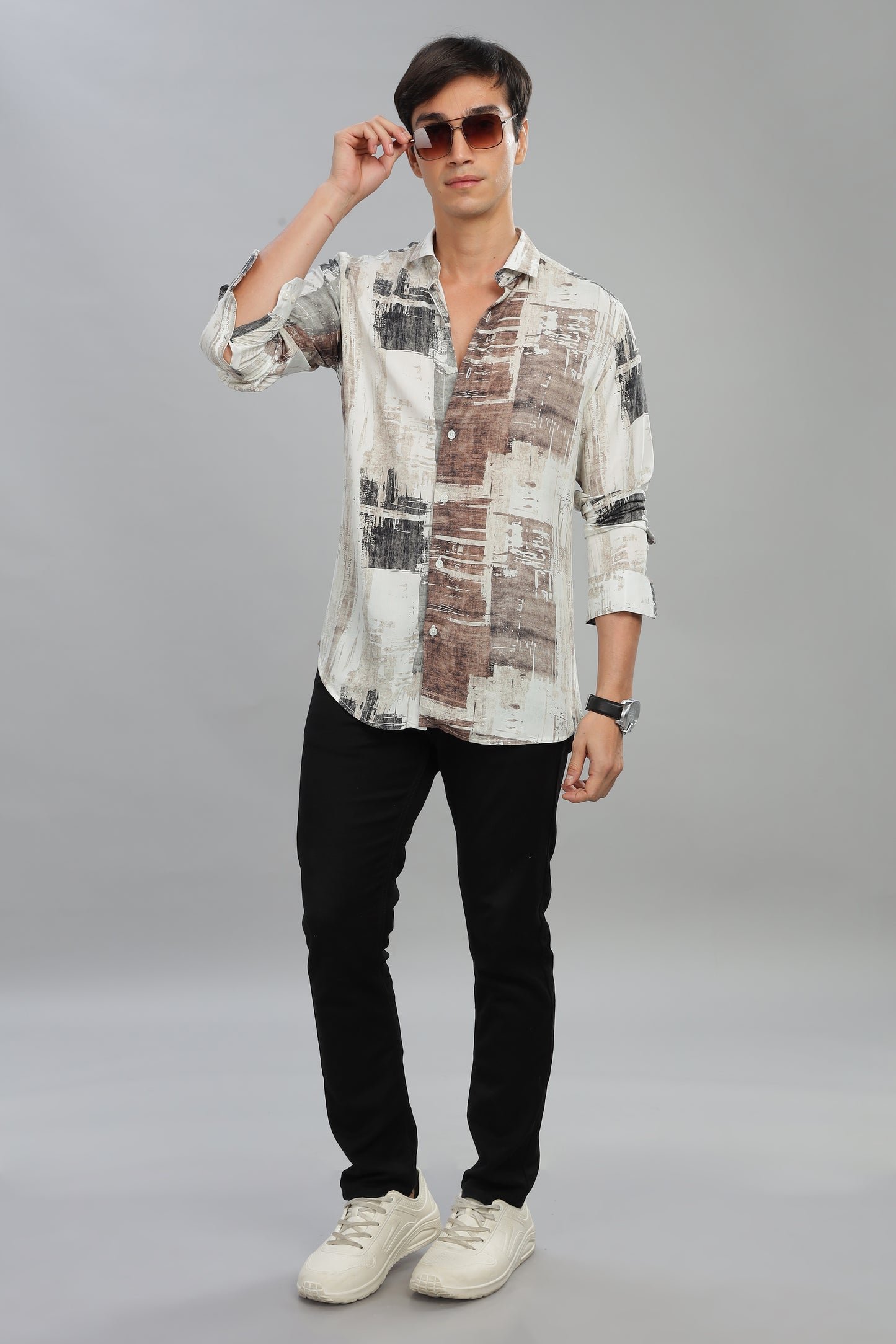 Concrete Mirage Print Shirt