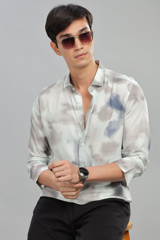 Cloud Mirage Print Shirt