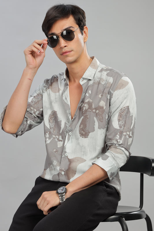 Stone Mirage  Print Shirt