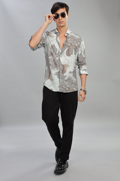 Stone Mirage  Print Shirt
