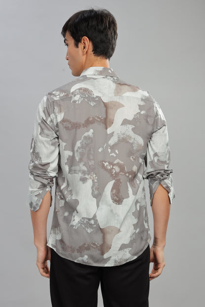 Stone Mirage  Print Shirt
