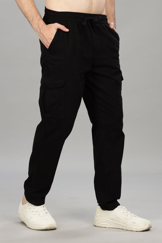 Oldlove Black Baggy Pant