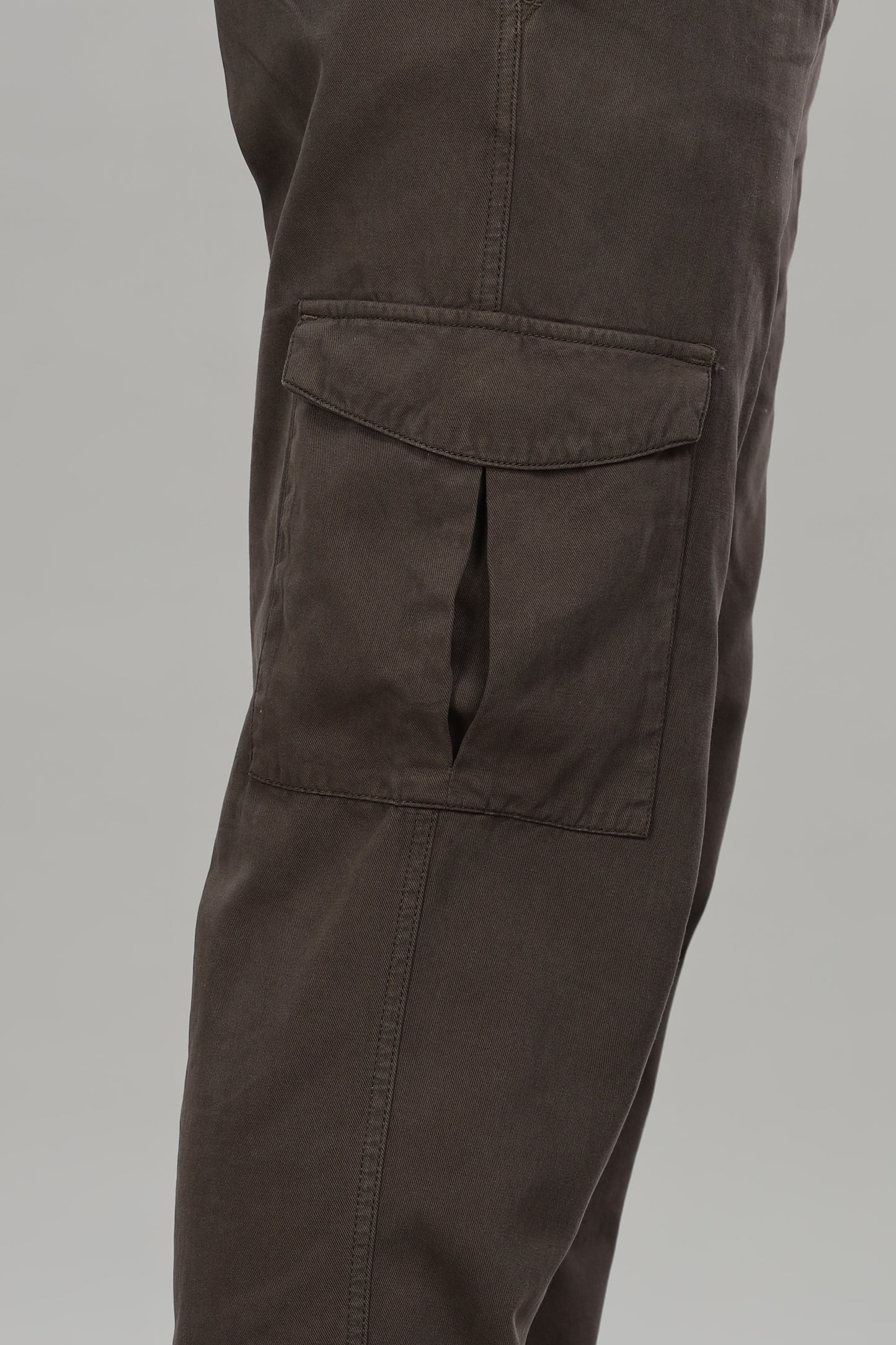 Oldlove Brown Baggy Pant
