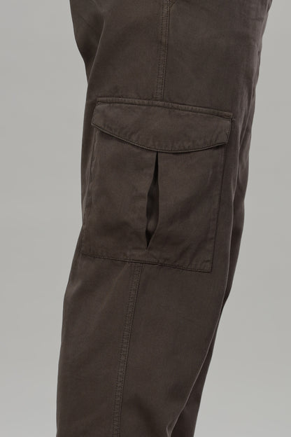 Oldlove Brown Baggy Pant