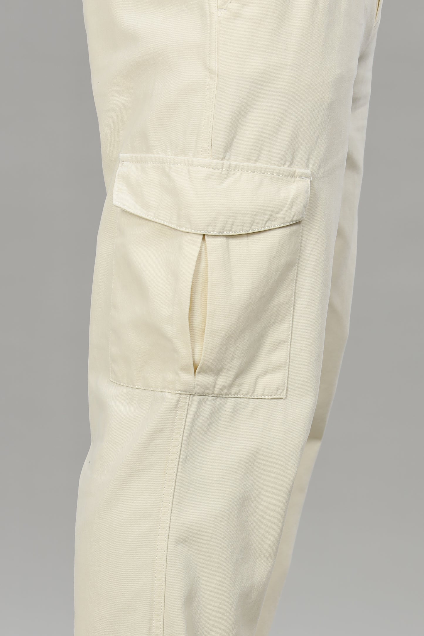 Oldlove Off-white Baggy Pant