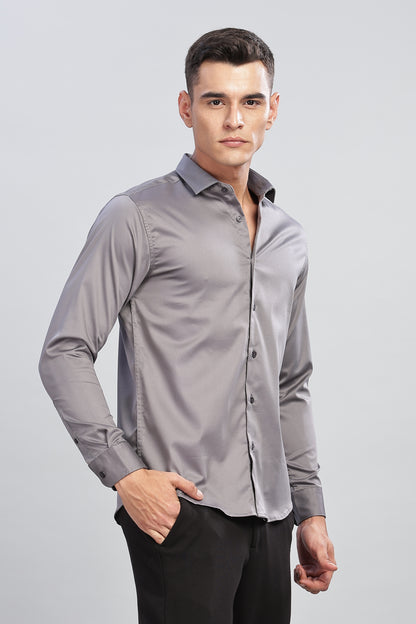 Charcoal Grey Formal Shirt