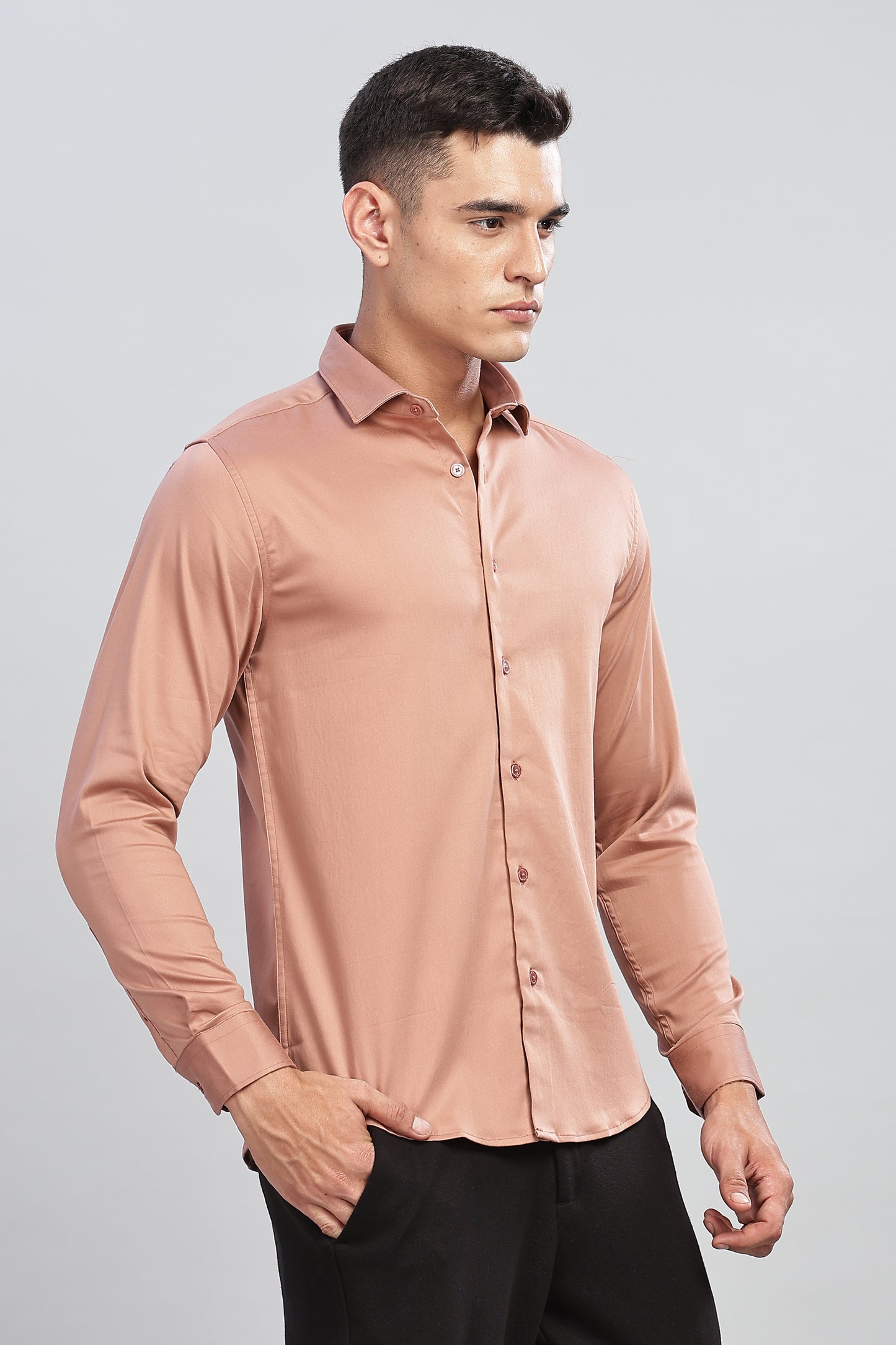 Rosewood Pink Formal Shirt