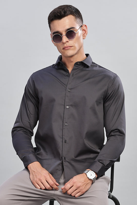 Onyx Black Formal Shirt