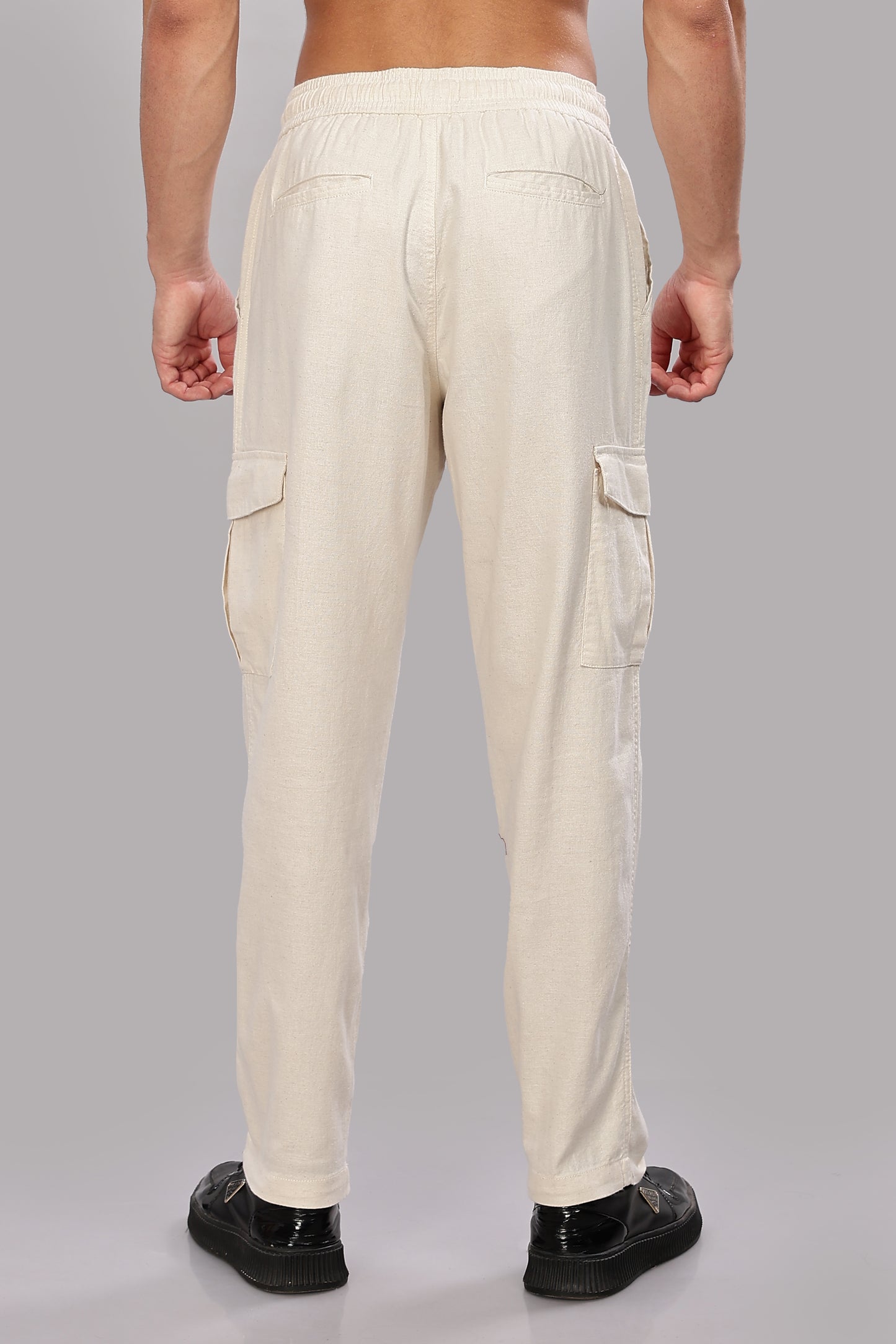 Off-White Relaxed Fit Korean Trousers