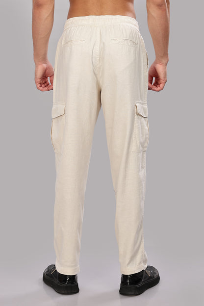 Off-White Relaxed Fit Korean Trousers