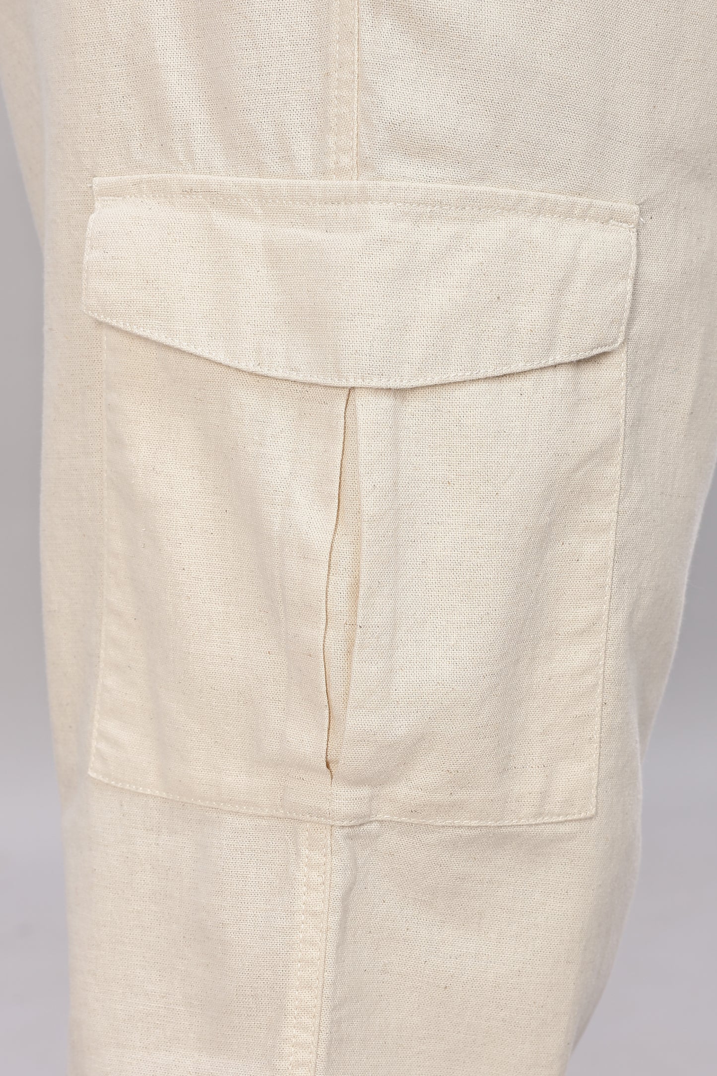 Off-White Relaxed Fit Korean Trousers