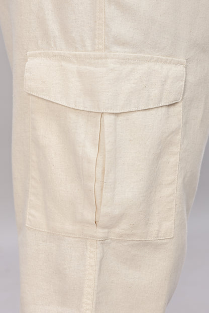 Off-White Relaxed Fit Korean Trousers