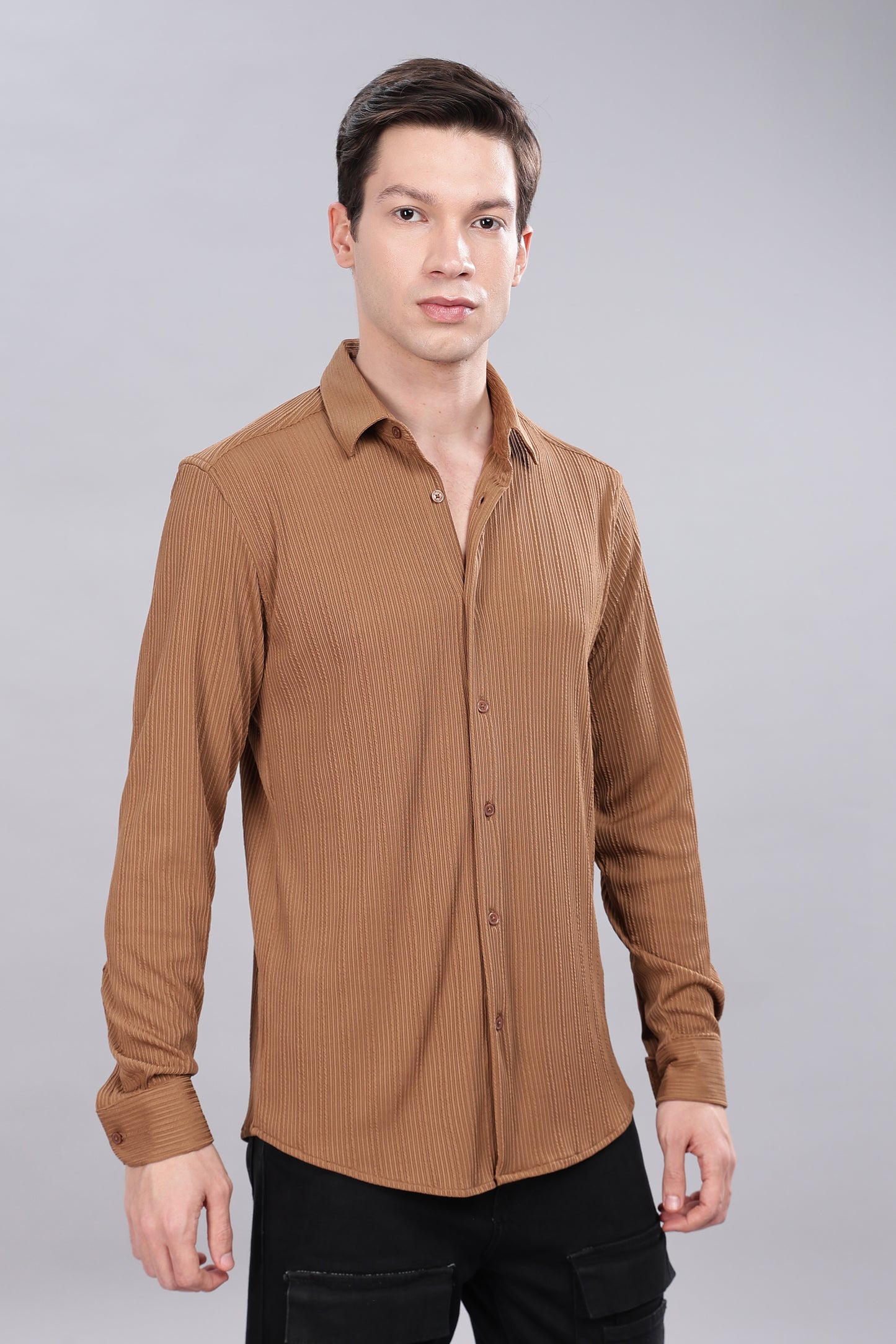 Pleat-Creased Shirt