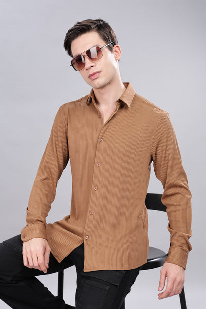 Pleat-Creased Shirt
