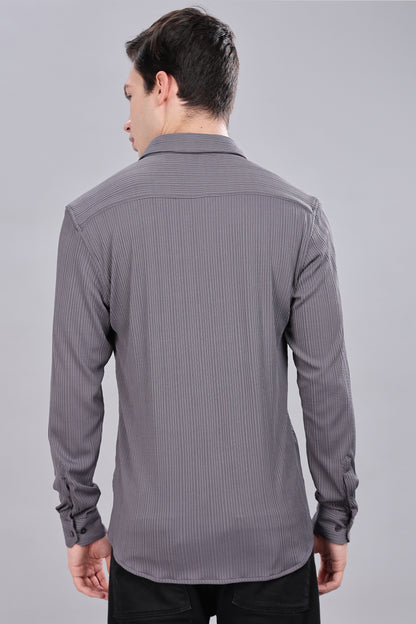 Pleat-Creased Shirt