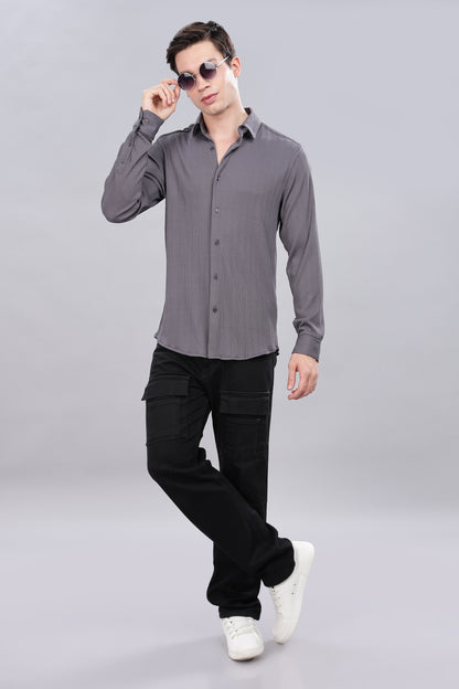 Pleat-Creased Shirt