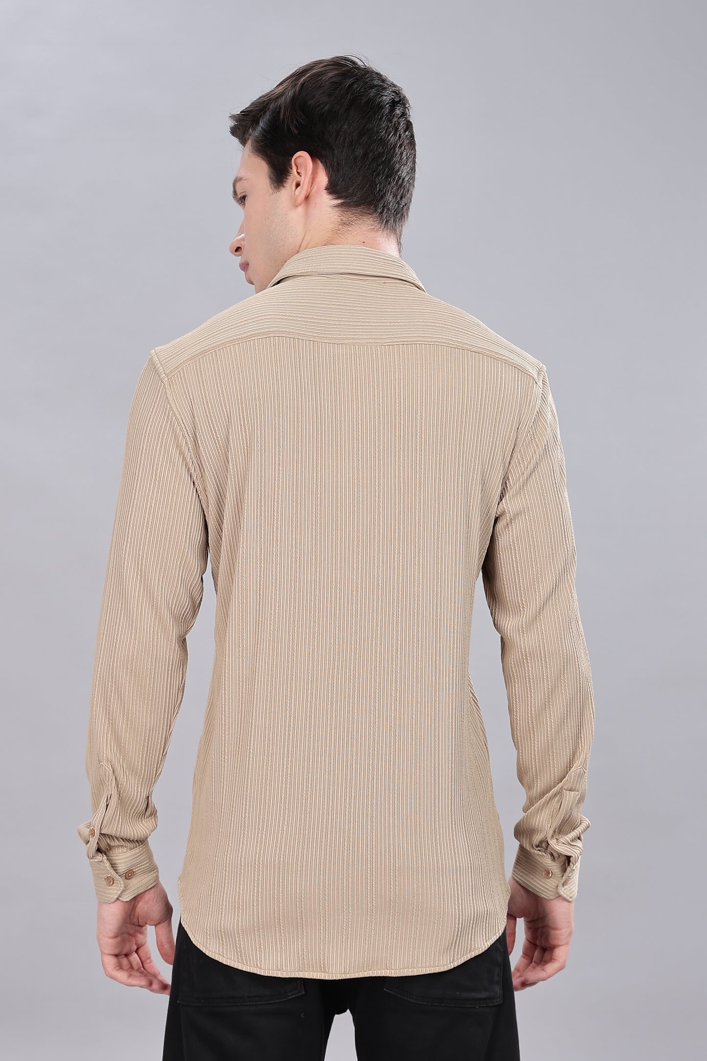 Pleat-Creased Shirt